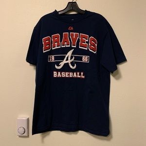 Large Atlanta Braves Baseball Tshirt